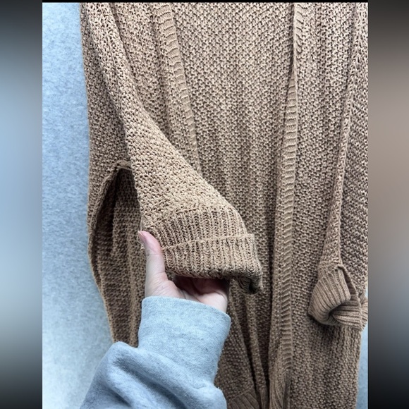 ADORA Chocolate Knit Cardigan - Picture 3 of 8